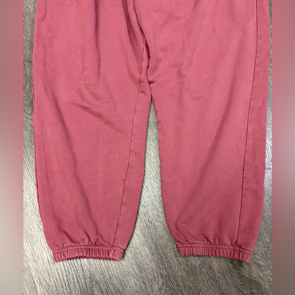 PACT 2XL Joggers 100% Organic Cotton Pink Mauve Downtown Sweatpants 27” Inseam - Picture 2 of 10